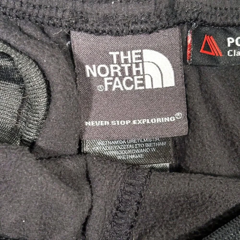 The North Face Polartec Classic Fleece Pants Mens Medium Black Outdoor Lounge